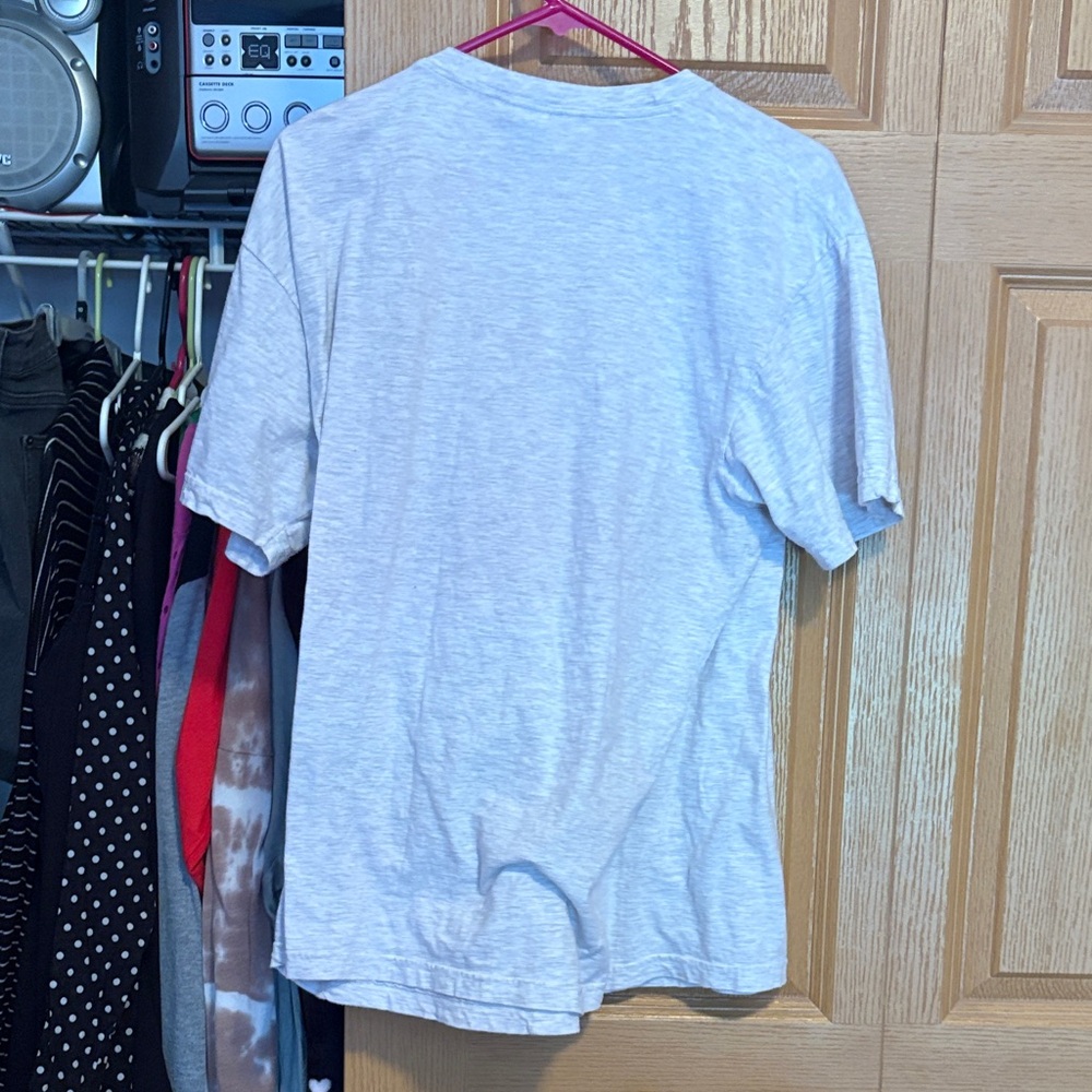 No Regrets Graphic Tee in Light Gray - Picture 3 of 3